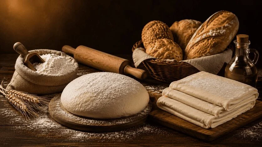 محصولات خمیری و نانوایی